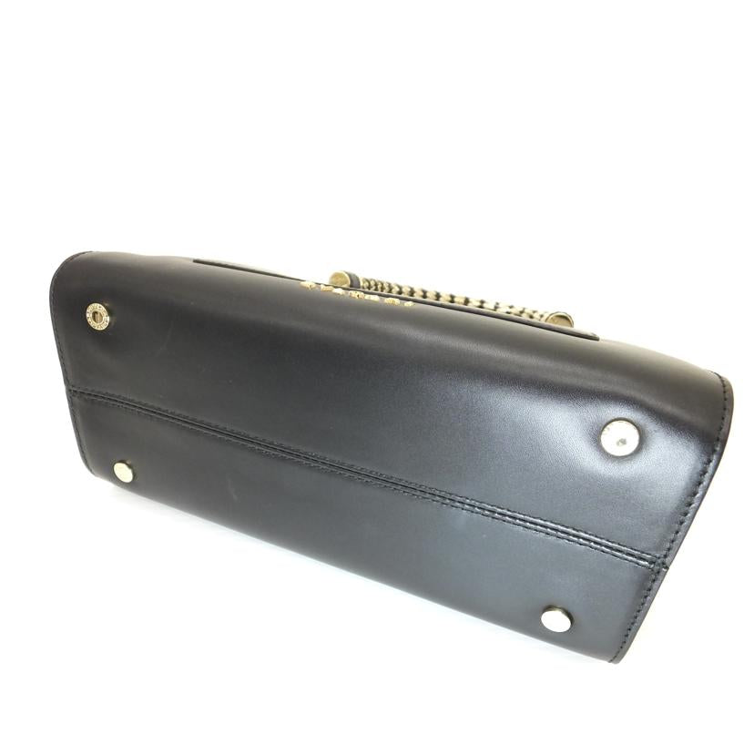 BVLGARI ブルガリ/レオパード柄レザーハンドバッグ//170****/ABランク/88