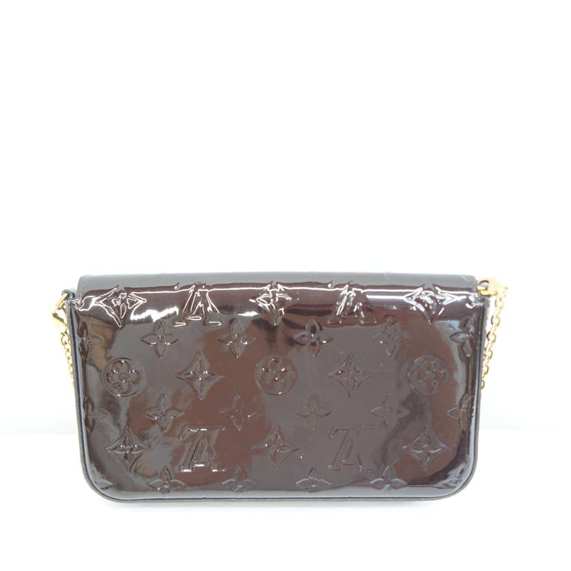 LOUIS VUITTON ルイ・ヴィトン/ポシェットフェリシー/ヴェルニ/アマラント ポーチ×2 /M61267//TJ4***/ABランク/05