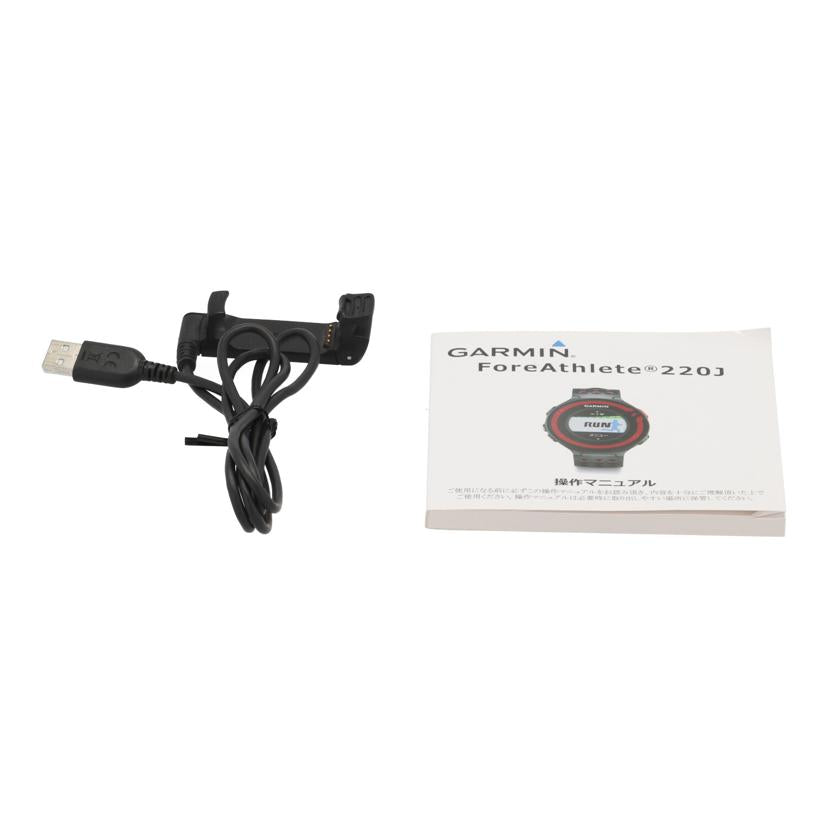 GARMIN ガーミン/ランニングウォッチ/ForeAthlete 220J/010-01147-64 //3G6414525/Bランク/64