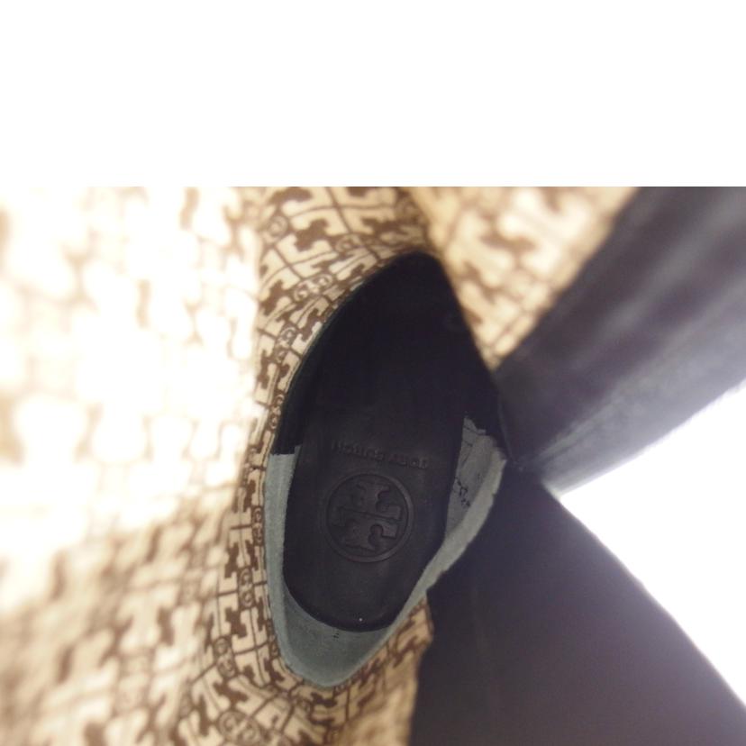 TORY BURCH トリーバーチ /レザーロングブーツ/ブラック//ABランク/04