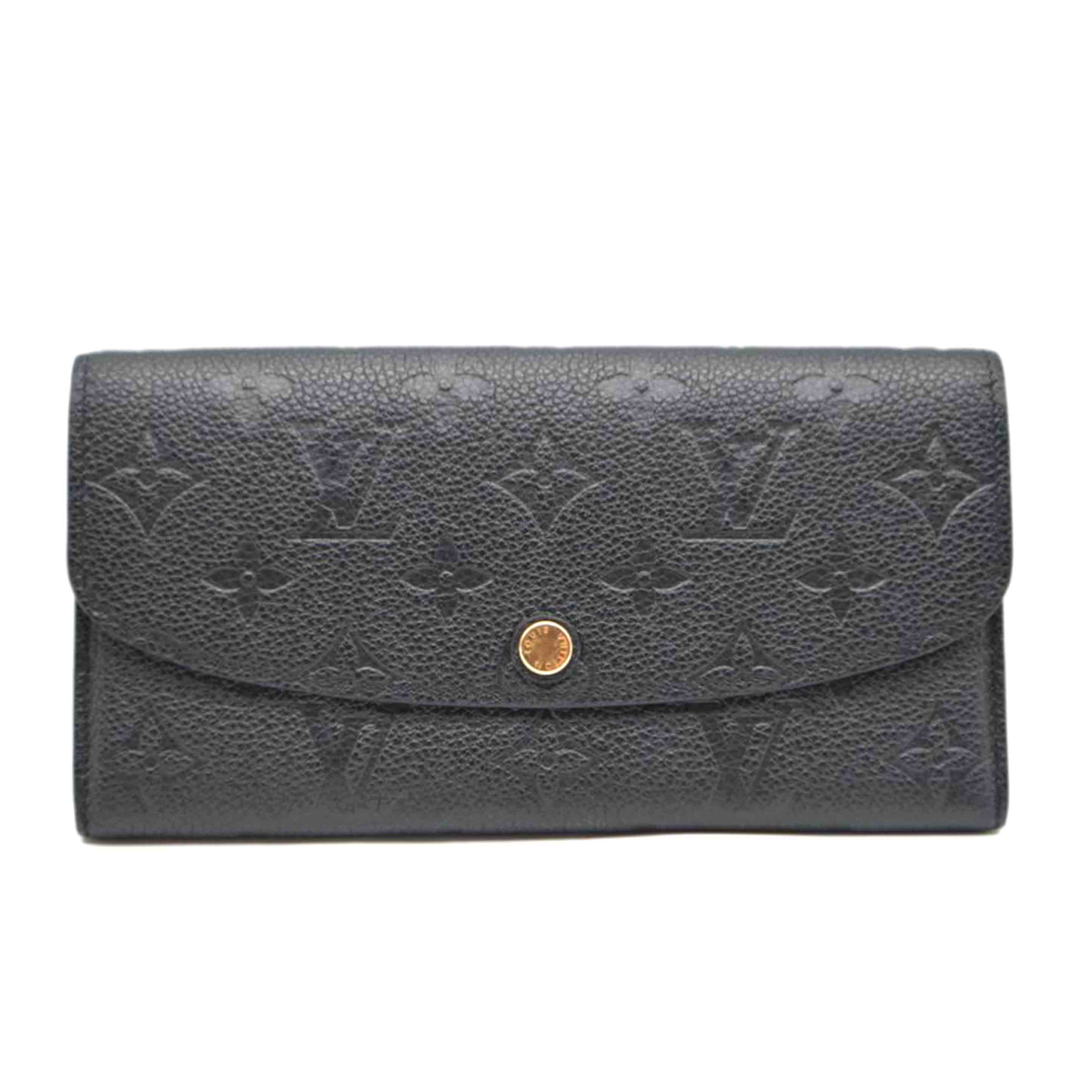 LOUIS VUITTON ルイヴィトン/ポルトフォイユ・エミリー/モノグラム・アンプラント/ノワール/M62369//CA4***/Bランク/89