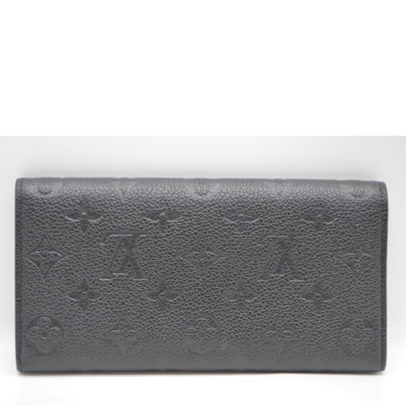 LOUIS VUITTON ルイヴィトン/ポルトフォイユ・エミリー/モノグラム・アンプラント/ノワール/M62369//CA4***/Bランク/89