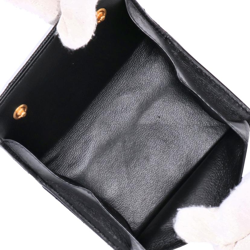 SAINT LAURENT サンローラン/モノグラムオリガミ タイニーウォレット/668274 BOWA1 1000/082*/Aランク/09