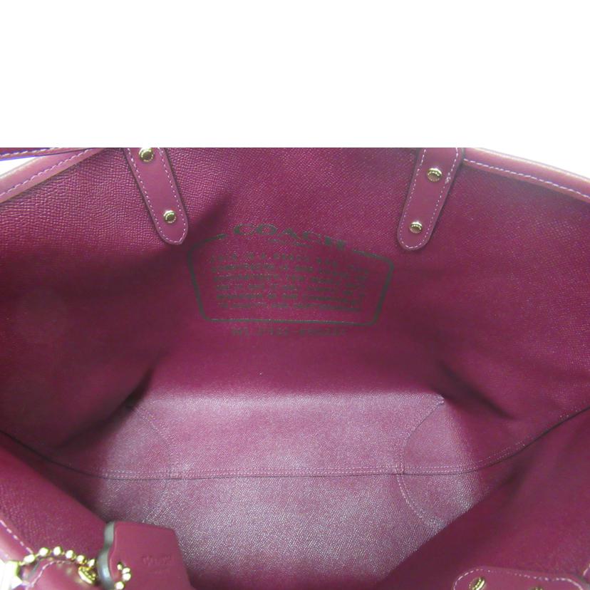 COACH/リバーシブル トートバッグ/キャット・PVC/F80232//J19**/ABランク/63