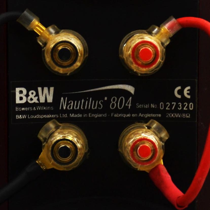 B&W ビーアンドダブリュー/スピーカー/Nautilus804//027319/20/ABランク/75