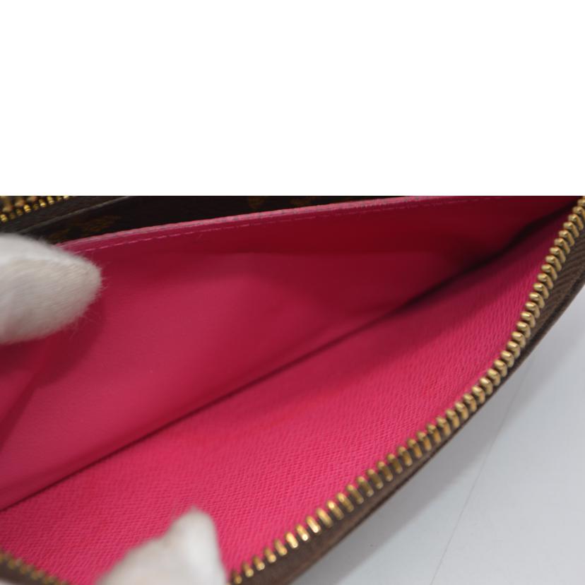 LOUIS VUITTON ルイヴィトン/ポルトフォイユ・クレマンス/モノグラム/フューシャ/M60742//CA2***/Bランク/89