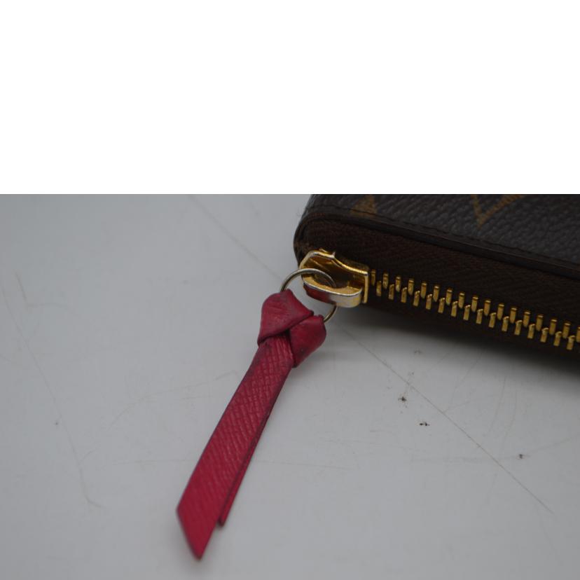 LOUIS VUITTON ルイヴィトン/ポルトフォイユ・クレマンス/モノグラム/フューシャ/M60742//CA2***/Bランク/89