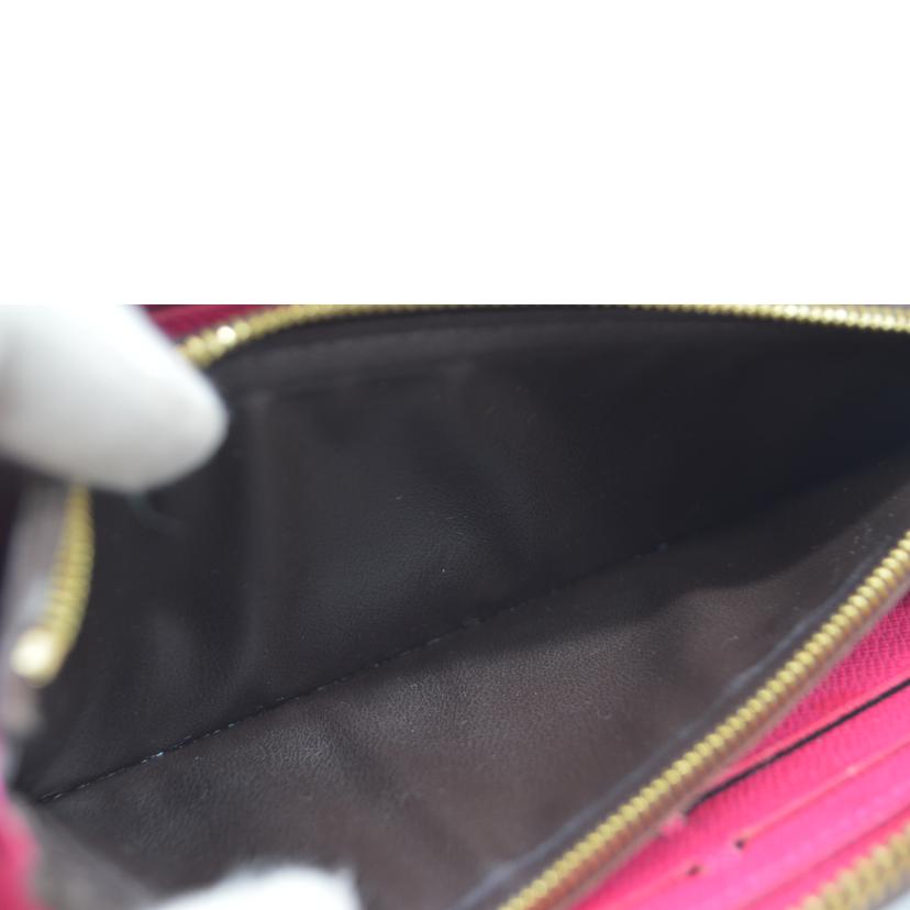 LOUIS VUITTON ルイヴィトン/ポルトフォイユ・クレマンス/モノグラム/フューシャ/M60742//CA2***/Bランク/89