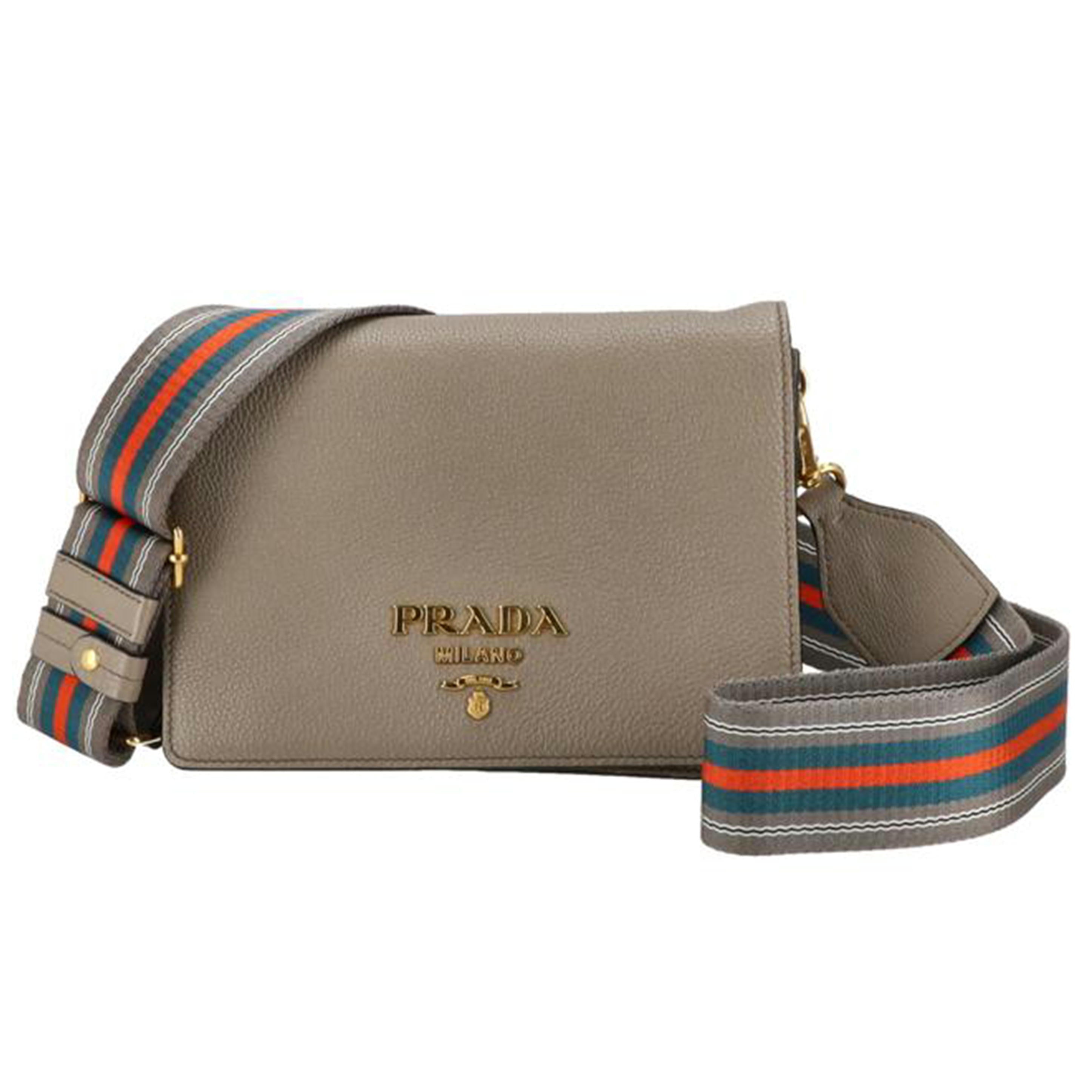 PRADA プラダ/マルチストライプショルダー/ヴィッテロダイノレザー2WAYショルダー/1BD102//ABランク/91
