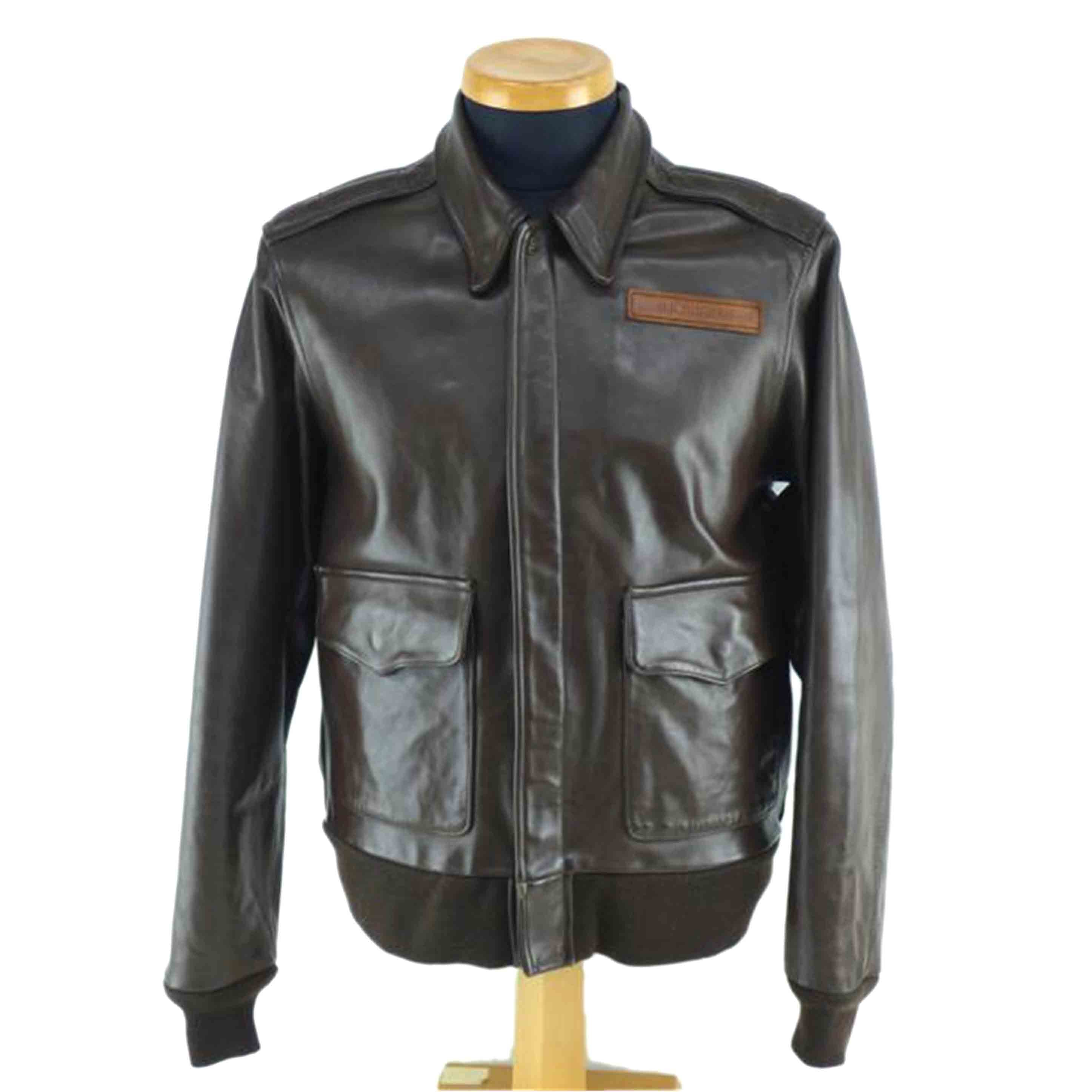 R.K MORGAN モーガン/レザージャケット/A-2//30-1415/Bランク/64