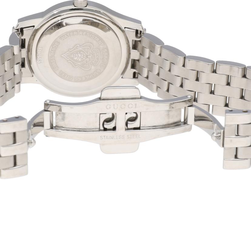 GUCCI グッチ /Gクラス・ブラックレディースクオーツ/5500L//131*****/ABランク/37