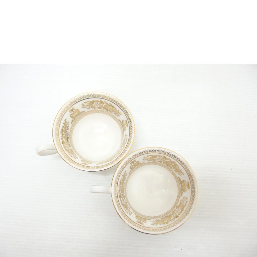 WEDGWOOD ウエッジウッド/ティーカップ&ソーサー/GOLD COLUMBIA//Aランク/88