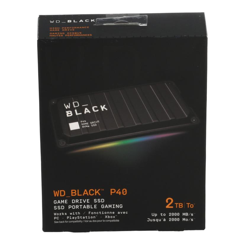 Western Digital WD ウエスタンデジタル /ポータブルSSD2TB未使用/WDBAWY0020BBK-WESN//251175402049/Sランク/67