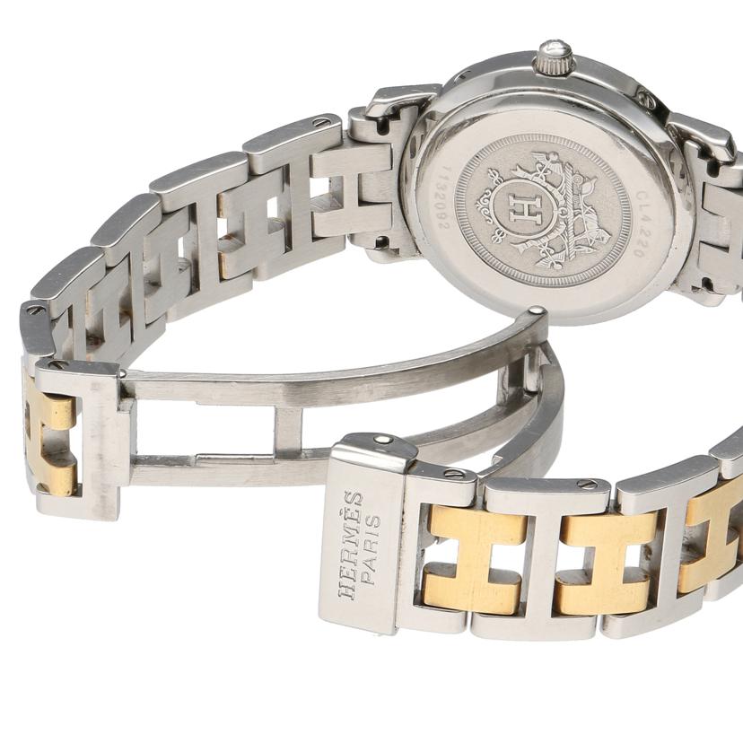 HERMES エルメス/クリッパーデイト/クオーツ/CL4.220//113****/ABランク/91