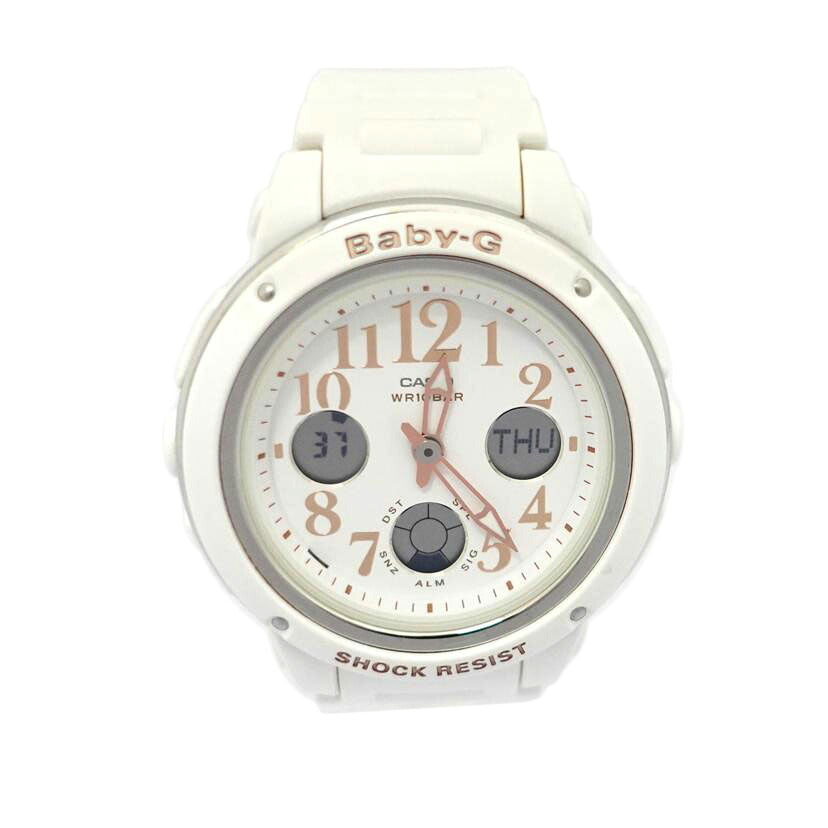 CASIO カシオ/Baby-G/デジアナウォッチ/ホワイト/クォーツ/BGA-150EF-7BJF//Bランク/88