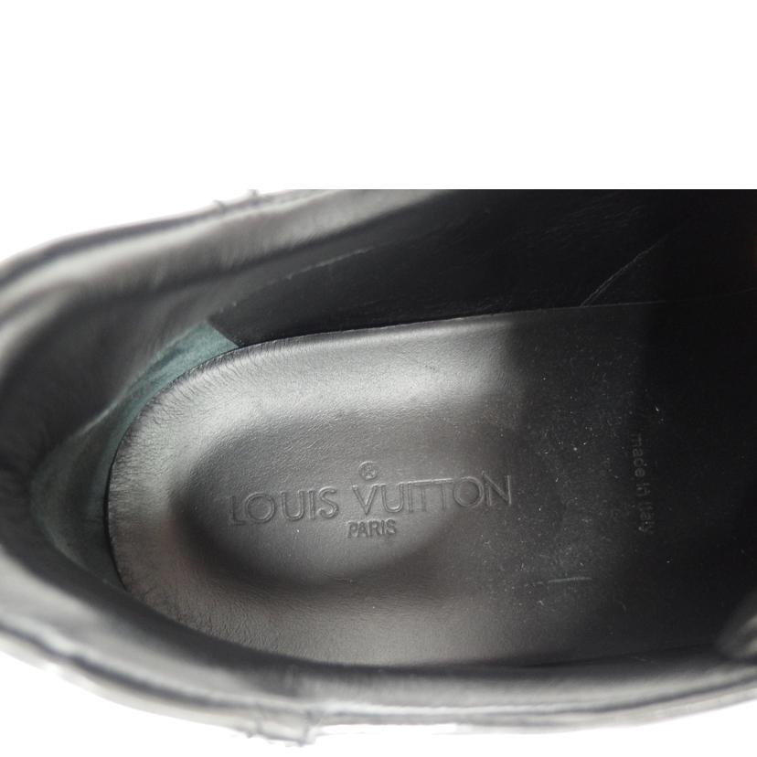 LOUIS VUITTON LV/LV メンズドレスシューズ/ブラック/FD0039//8 1/2/ABランク/82