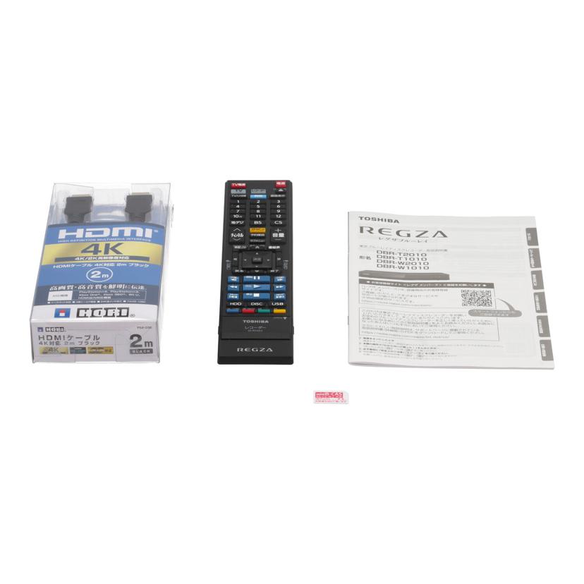 TOSHIBA 東芝/BDレコーダー/REGZAブルーレイ/DBR-W2010//NP41Y00666/Bランク/71