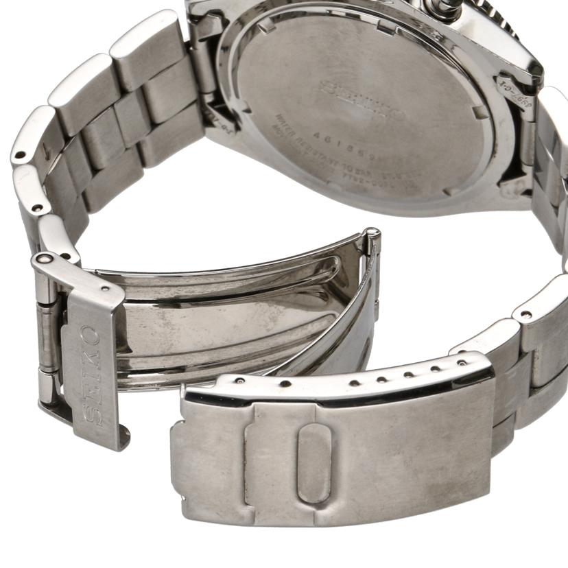 SEIKO セイコー/パイロット/ 青文字盤/ メンズクロノグラフ/7T92-0CF0//461**/Bランク/70