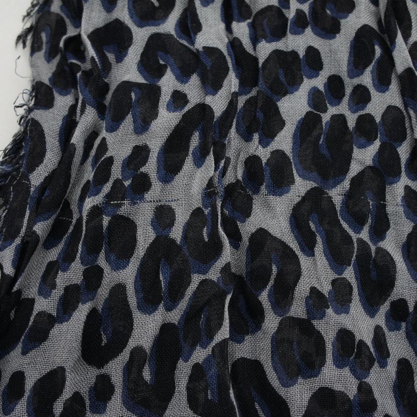 LOUIS VUITTON ルイ・ヴィトン/ストール/レオパード/GRY/413287//Bランク/94