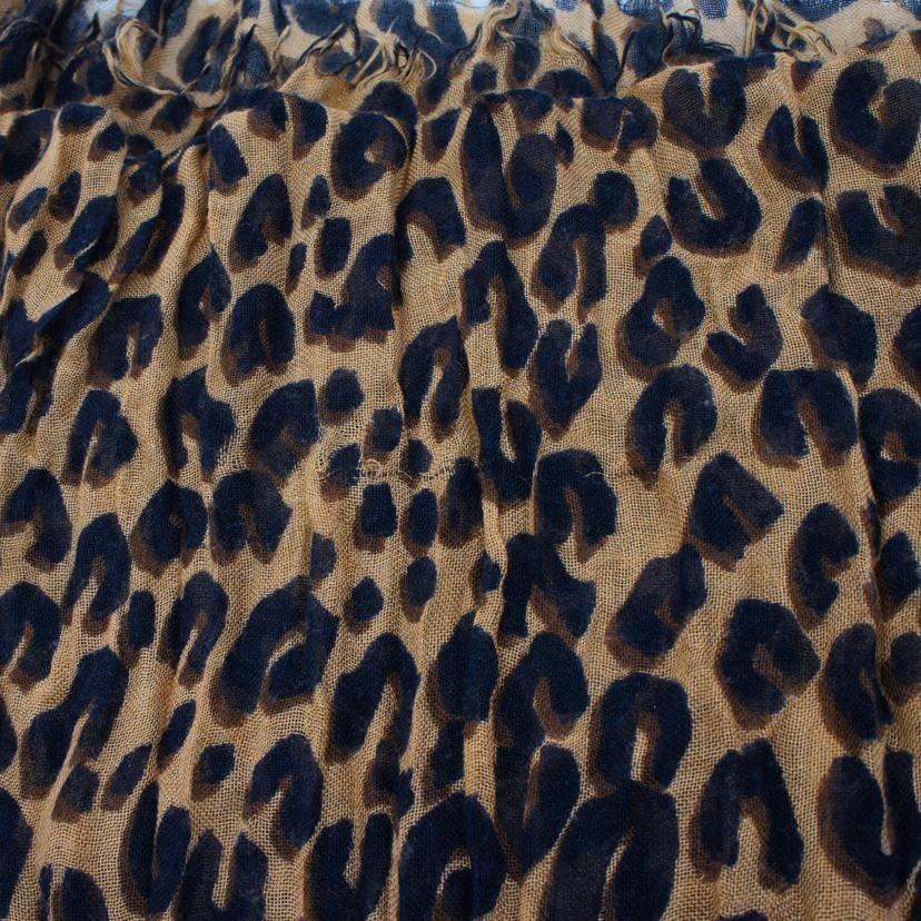 LOUIS VUITTON ルイ・ヴィトン/ストール/レオパード/BEG/401910//Bランク/94