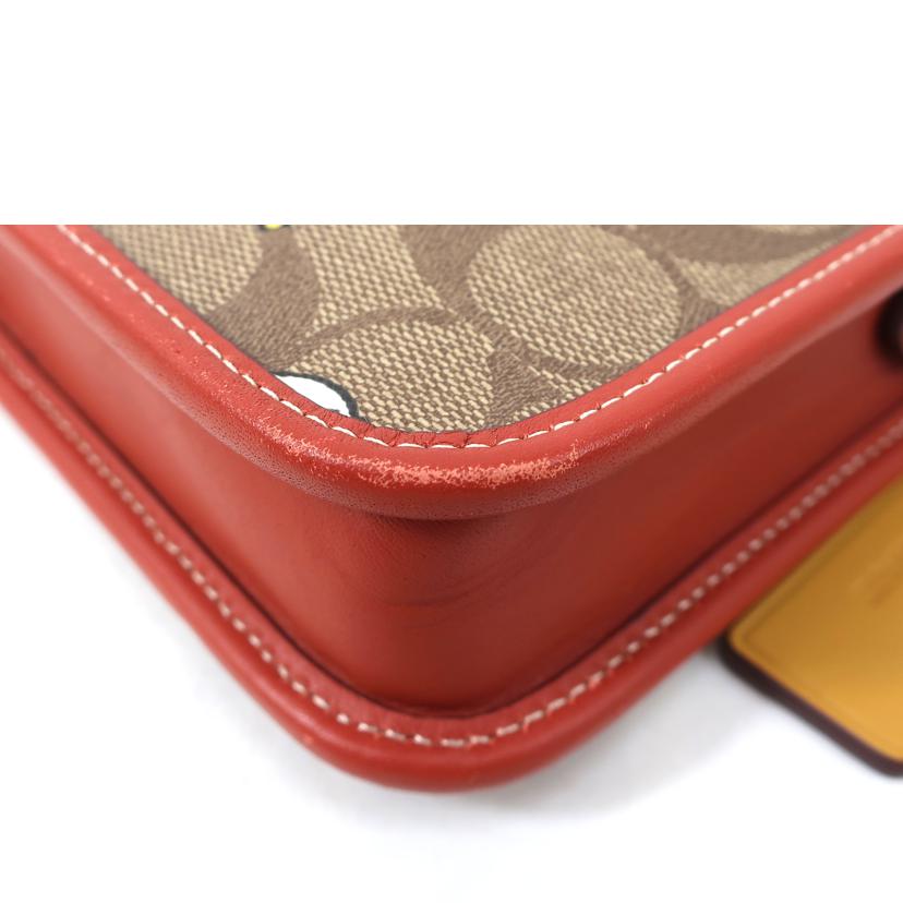 COACH コーチ/ヘリテージ・クロスボディ ショルダーバッグ スヌーピー/CE709//ABランク/65