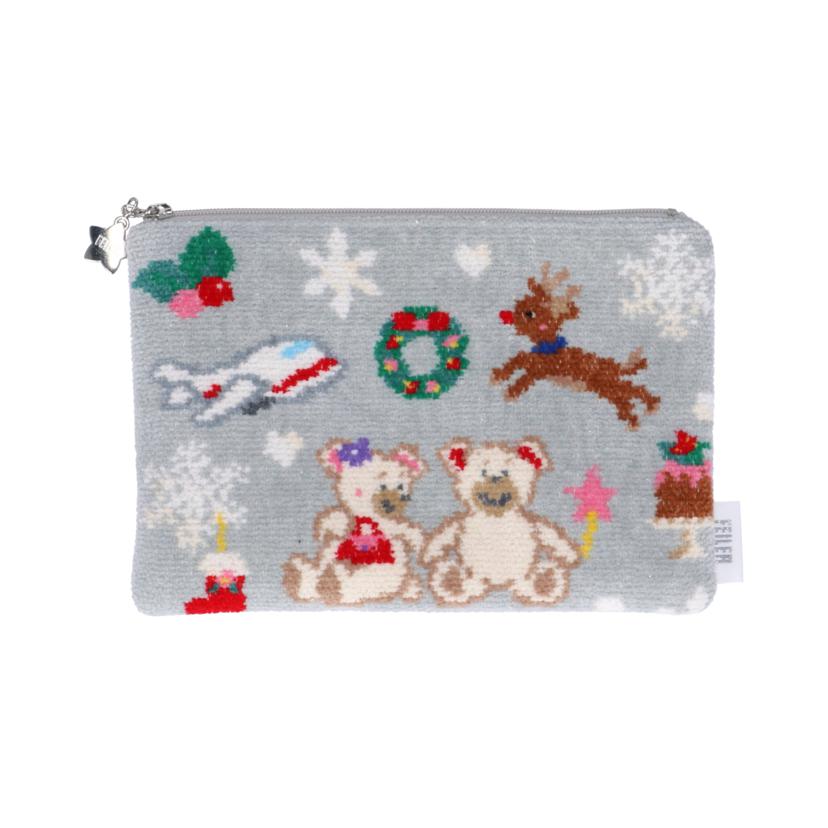 FEILER フェイラー/JALコラボ リーベアンドリリア柄 ミニポーチ/FEILER×JAL//ABランク/93