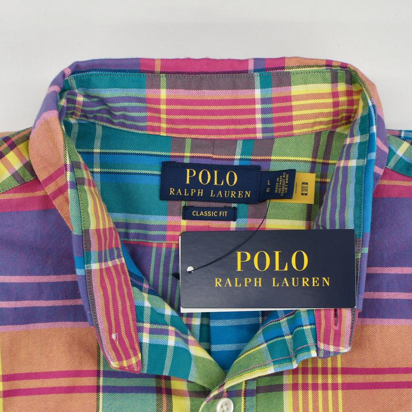 POLO RALPHLAUREN ポロ ラルフローレン/クラシックフィットチェックオックスフォードシャツMN/MNPOWOV16823463//SAランク/09