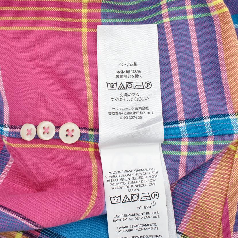 POLO RALPHLAUREN ポロ ラルフローレン/クラシックフィットチェックオックスフォードシャツMN/MNPOWOV16823463//SAランク/09