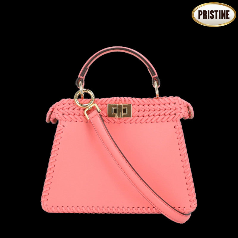 FENDI /ピーカブーアイシーユープチ/イントレッチオナッパ/ピンク/8BN335//081*****/Sランク/24