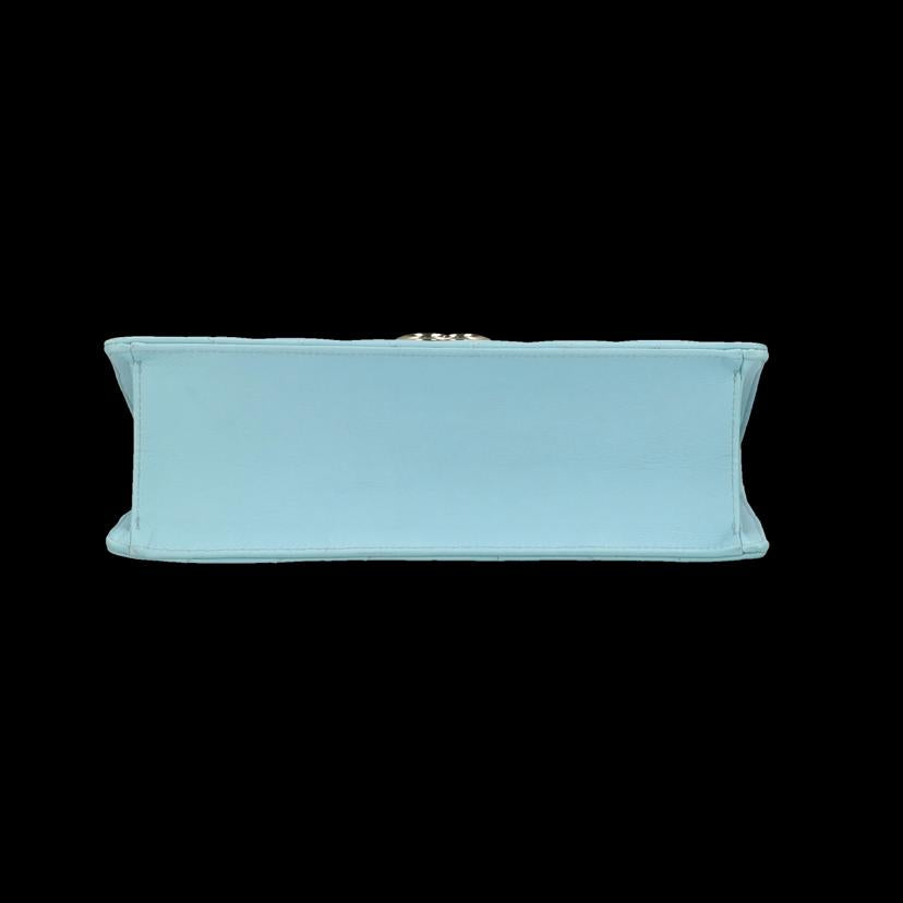 CHANEL シャネル/シェブロンVステッチチェーンショルダー/ライトブルー//271*****/SAランク/24