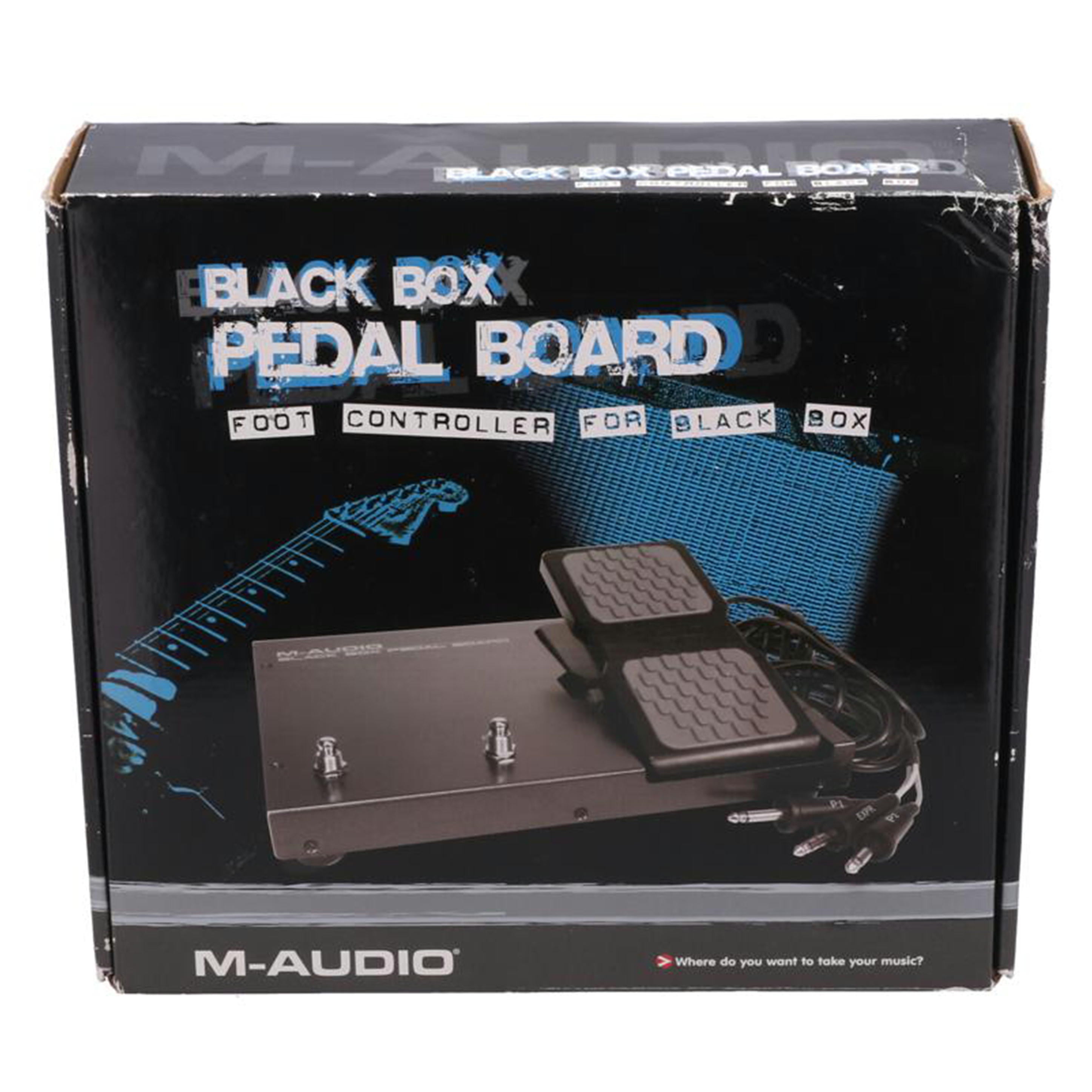 M-AUDIO エムオーディオ /フットコントローラー未使用/PEDAL BOARD BLACK BOX //5052056001654/Sランク/62