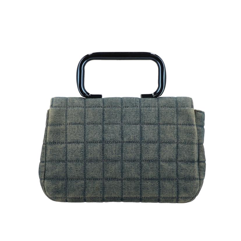 CHANEL/チョコバー2.55デニムハンドバッグ//669****/ABランク/24
