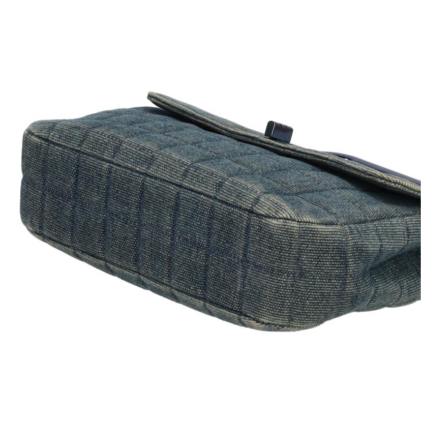 CHANEL/チョコバー2.55デニムハンドバッグ//669****/ABランク/24