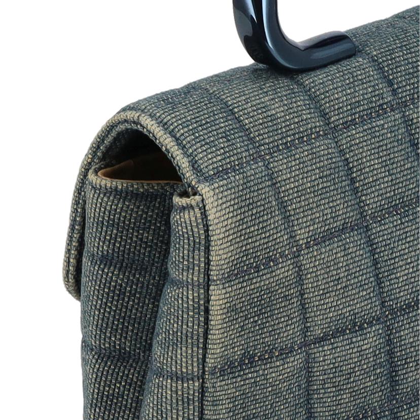 CHANEL/チョコバー2.55デニムハンドバッグ//669****/ABランク/24