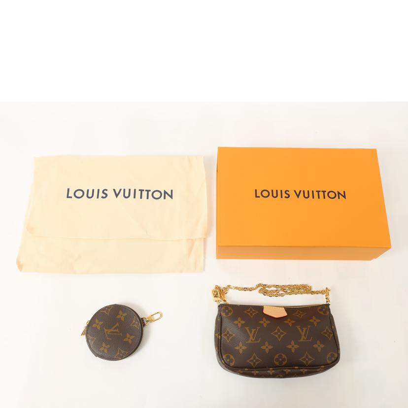 LOUIS VUITTON ルイ・ヴィトン/ミュルティ ポシェット アクセソワール ショルダーバッグ モノグラム/9264650793229//ICタ*****/SAランク/65