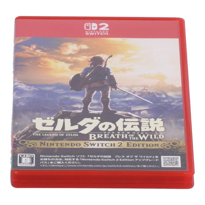 NINTENDO 任天堂 ニンテンドー /Switch2ソフト/ゼルダの伝説 ブレスオブワイルド/NXS-P-AAAH//JAN4902370553291/Aランク/78