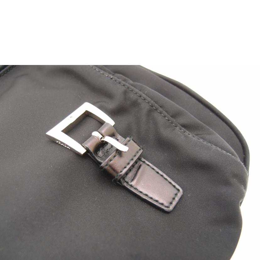 PRADA プラダ/ナイロンフラップショルダー/ブラック//165/ABランク/69