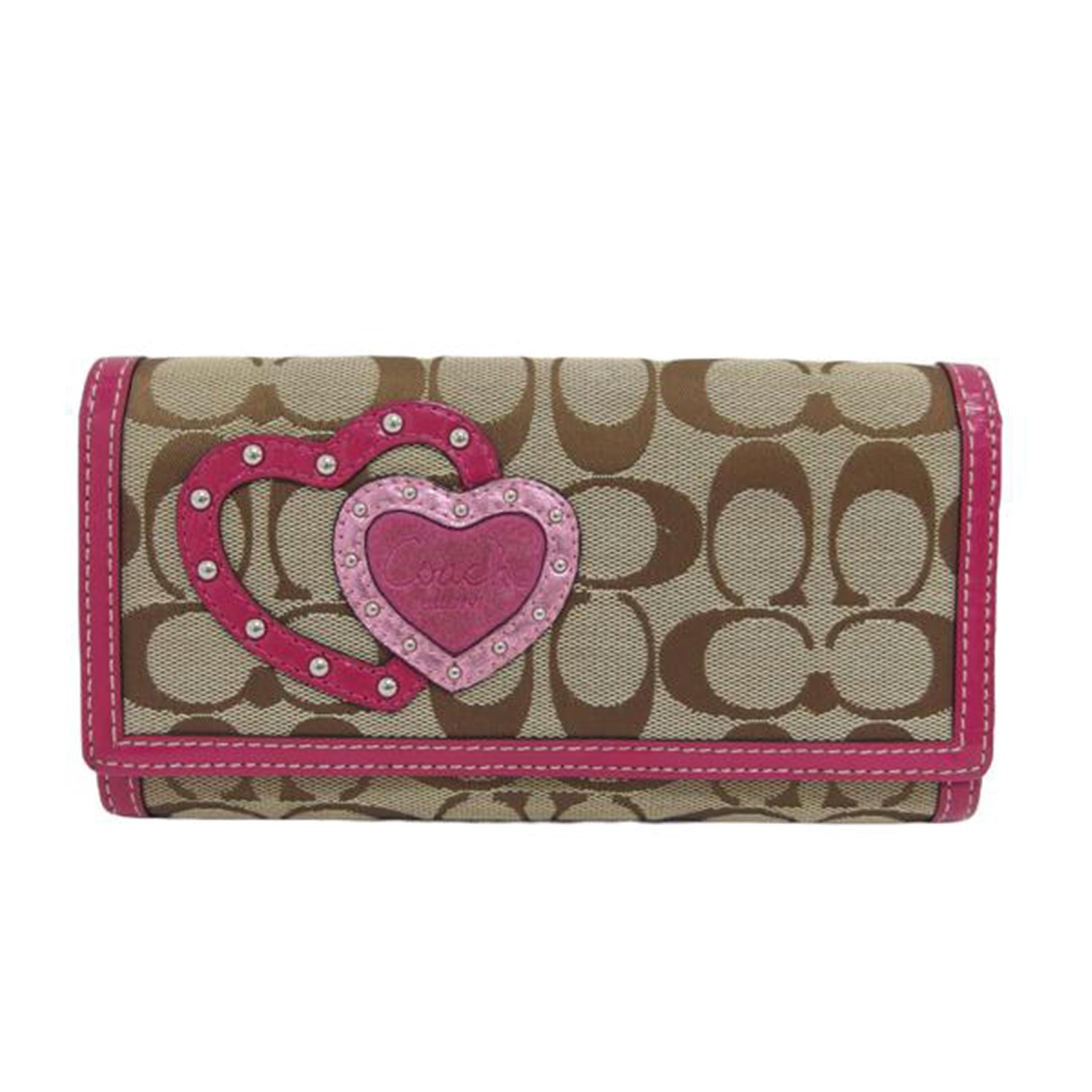 COACH コーチ/シグネチャー二つ折り長財布/ハート//ABランク/04