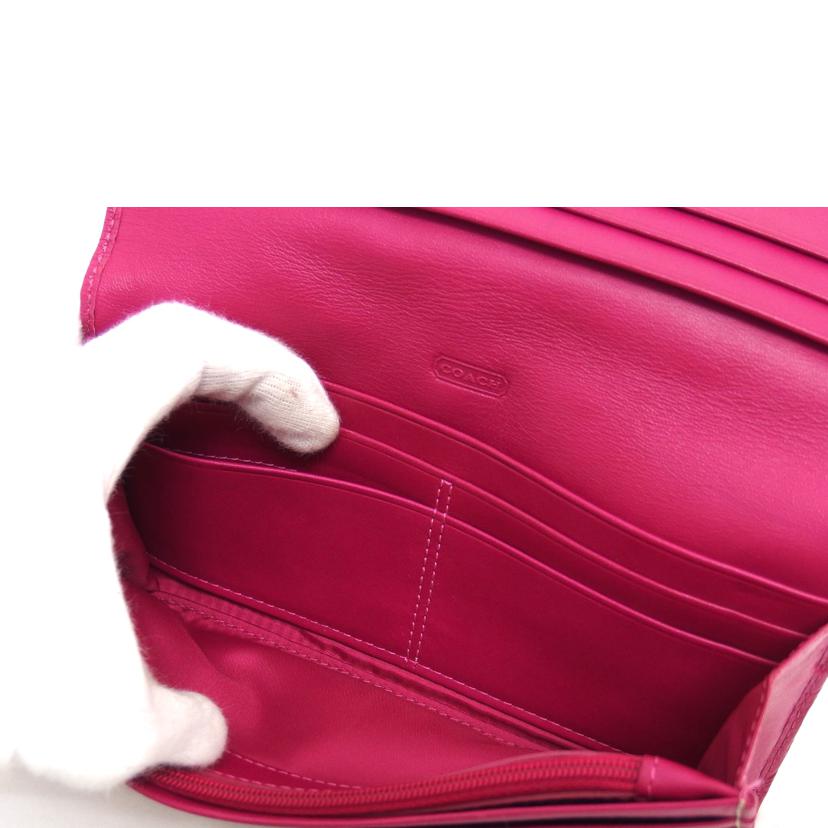 COACH コーチ/シグネチャー二つ折り長財布/ハート//ABランク/04