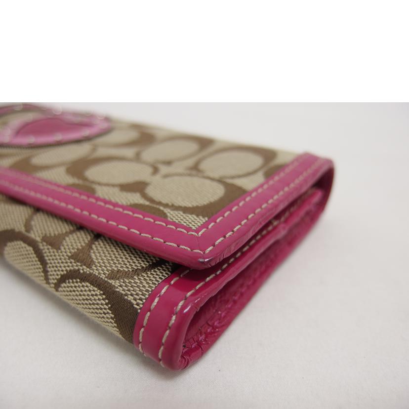 COACH コーチ/シグネチャー二つ折り長財布/ハート//ABランク/04