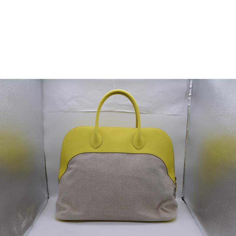 HERMES エルメス/ボリードリラックス45/フィセル×ライム/トワルキャンプ/073770CKAB//A刻印**********/Aランク/89