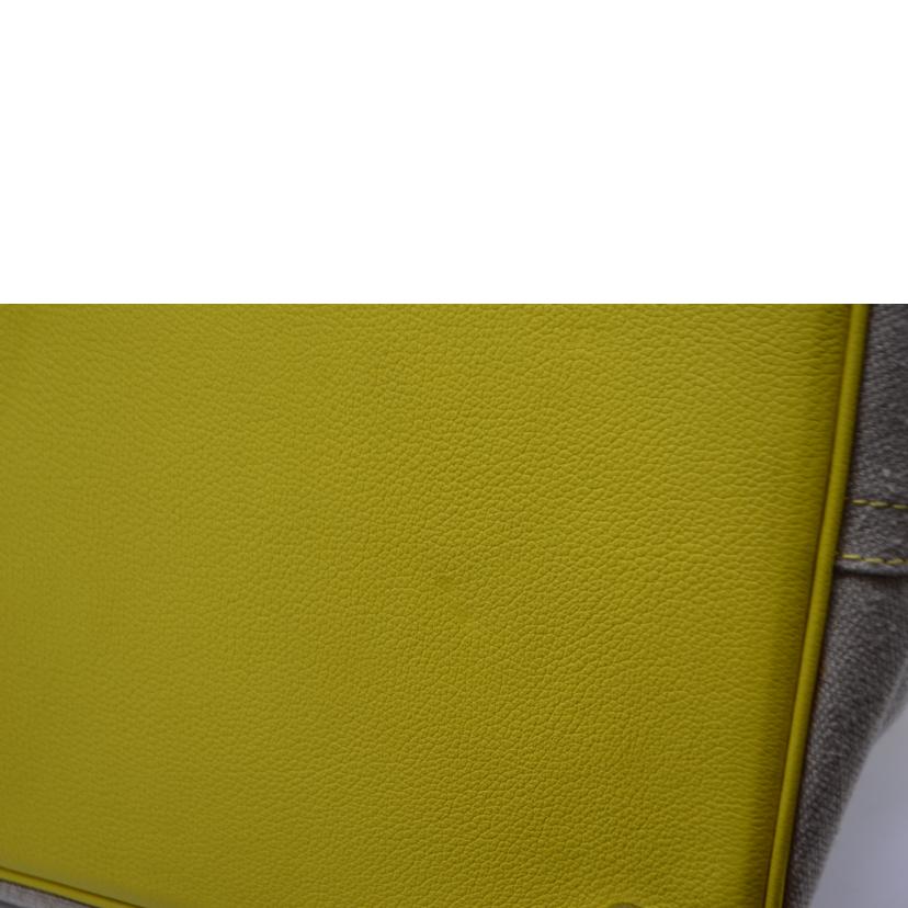 HERMES エルメス/ボリードリラックス45/フィセル×ライム/トワルキャンプ/073770CKAB//A刻印**********/Aランク/89