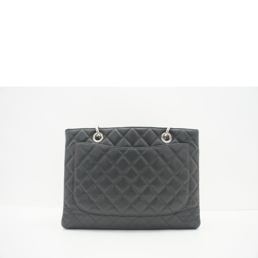 CHANEL シャネル/マトラッセキャビアスキンGSTチェーントート//182*****/ABランク/75