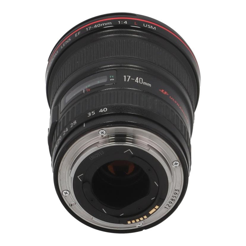 Canon キヤノン /交換レンズ/17-40mm L/EF17-40mm F4L USM//1298593/Bランク/82