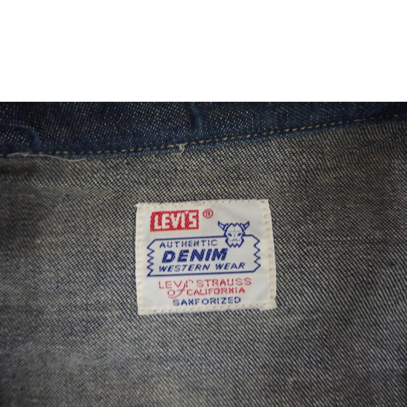 LEVIS リーバイス/LEVISデニムウエスタンシャツ/98年製/USA製/7205-1018//ABランク/82