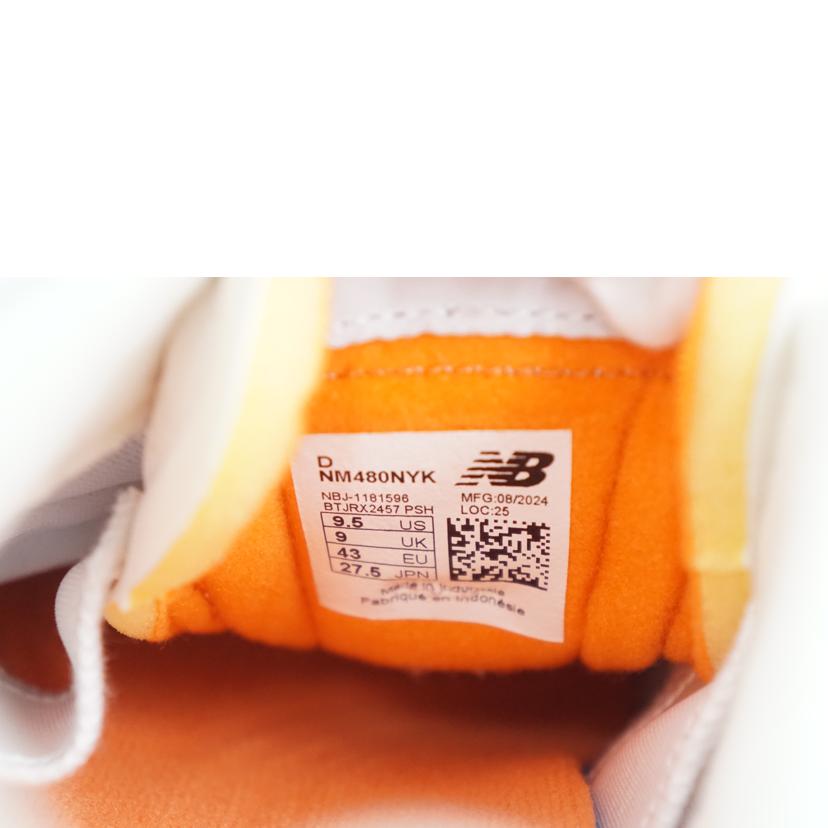 NB ニューバランス/KITH × New Balance Numeric 480 27.5/NM480NYK//Aランク/67
