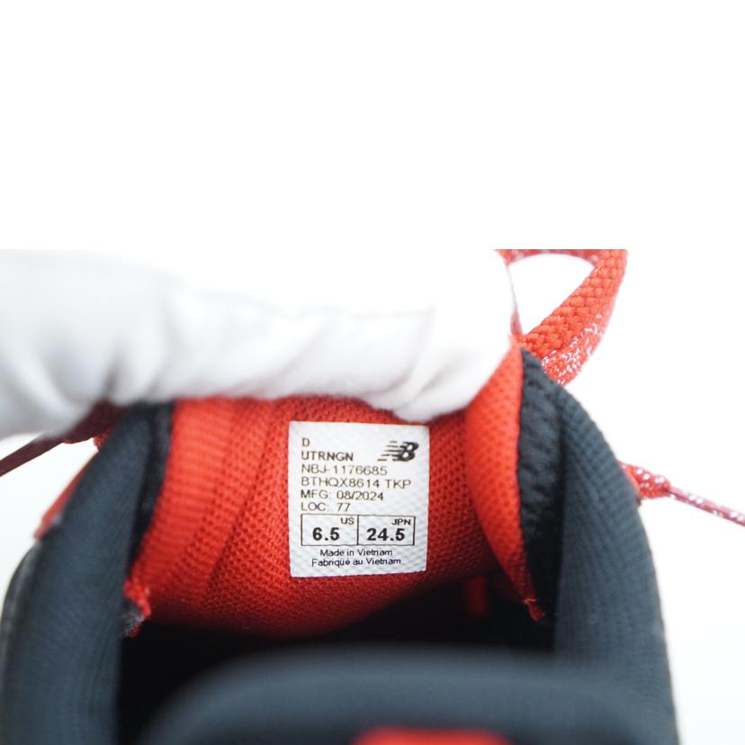 NB ニューバランス/NB×GANNI スニーカー/レッド 24.5//Aランク/67