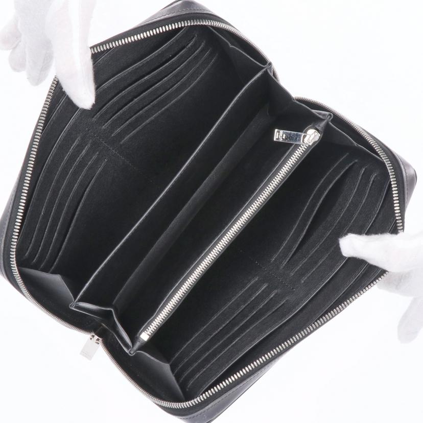 Berluti ベルルッティ/イタウバワイドパッチワークスクリットレザーロングジップウォレット//ABランク/75