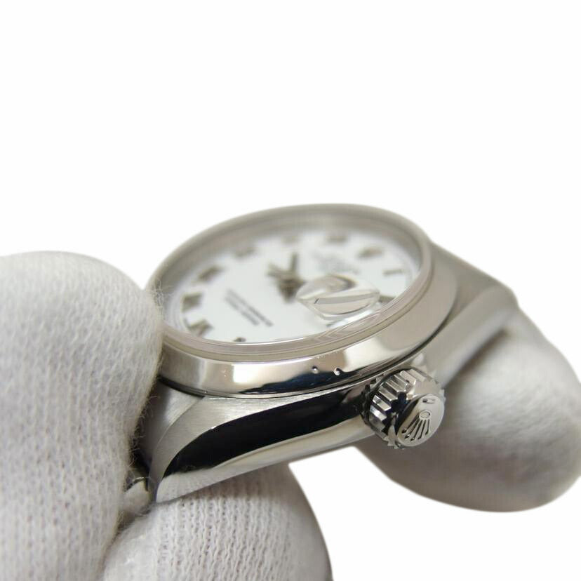 ROLEX ロレックス/オイスターパーペチュアルデイト/ホワイトローマン文字盤/自動巻き/レディース/79160//P58****/Aランク/04