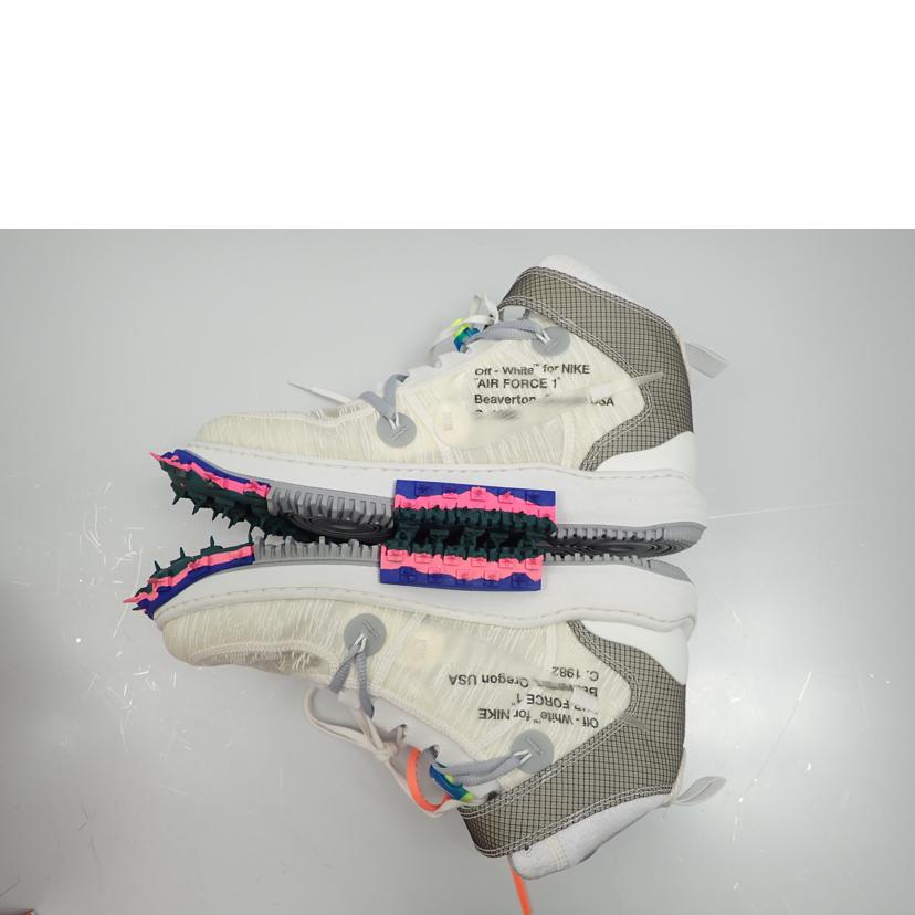 NIKE X OFF WHITE ナイキ X オフホワイト/AIR FORCE 1 MID SP/DO6290-100//28.0cm/ABランク/62